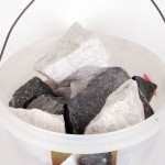 ЭкоМикс Дуэт (долерит, кварц) Огненный камень, 20 кг